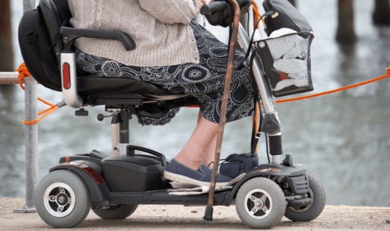 Community mobility - scooter- Buffalo Occupational Therapy - Experts in Rehab - Neurological Rehabilitation