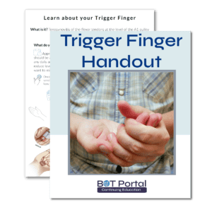 Trigger Finger thumbnail - Buffalo Occupational Therapy