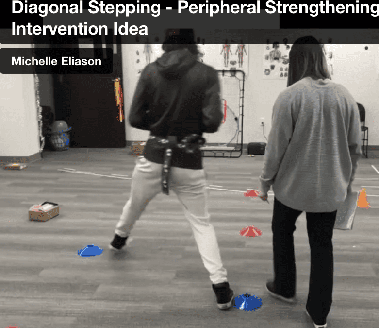 Diagonal Stepping – Peripheral Strengthening