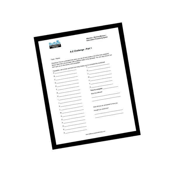 A Z Challenge places BOT PORTAL thumbnail copy - Buffalo Occupational Therapy