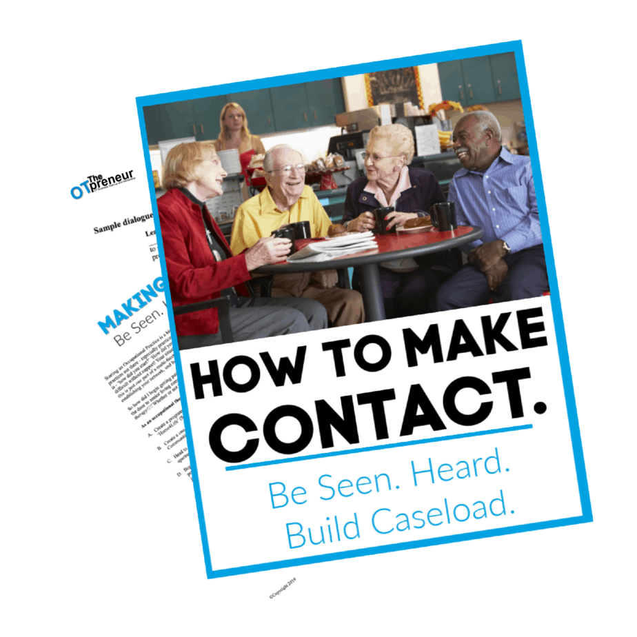 How to make contact - The OTpreneur - Thumbnail