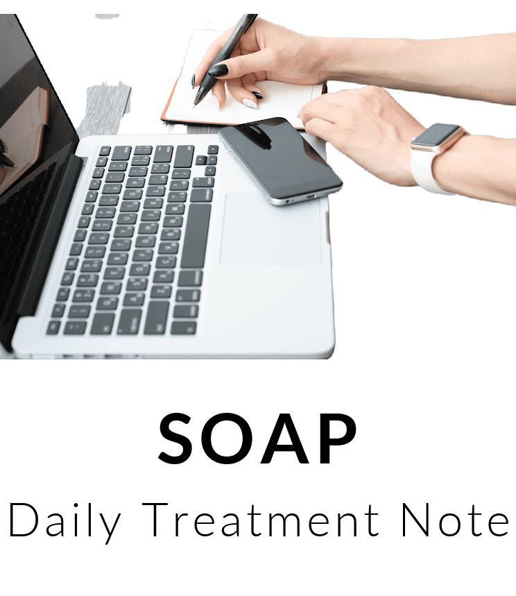 SOAP daily treatment note for Occupational Therapy BOT Portal - Buffalo Occupational Therapy