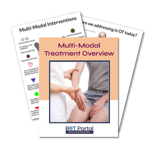 Multi Modal Treatment Overview 1 - Buffalo Occupational Therapy