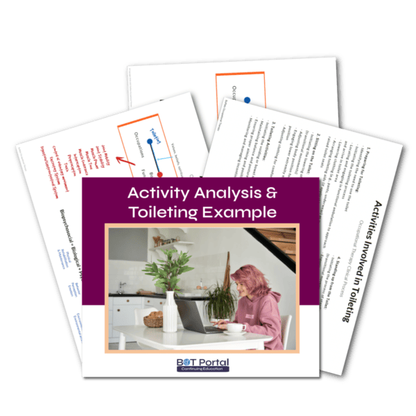 Activity Analysis Toileting Example - Buffalo Occupational Therapy