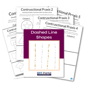 Dashed Line Shapes Constructional Praxis