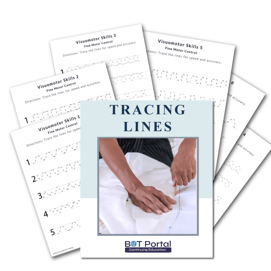 Tracing Lines – Visuomotor Skills - Buffalo Occupational Therapy 