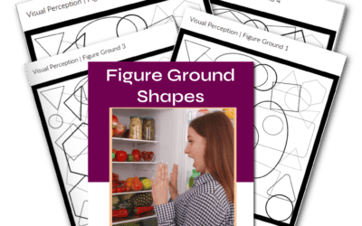 Visual Perception Figure Ground Shapes - Buffalo Occupational Therapy
