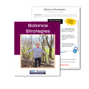 Balance Strategies - Buffalo Occupational Therapy 