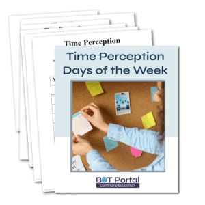 Days of the Week Time Perception Activities 