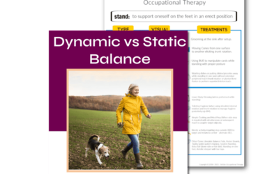 Dynamic vs Static Balance - Buffalo Occupational Therapy
