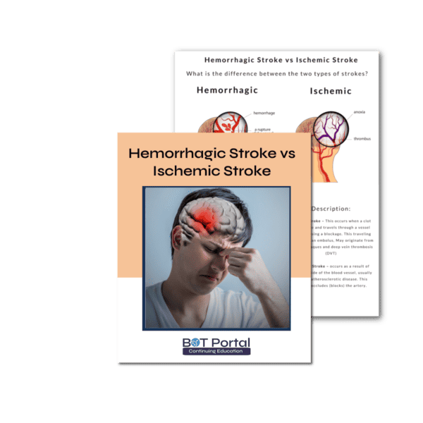 Hemorrhagic Stroke vs Ischemic Stroke 1 - Buffalo Occupational Therapy