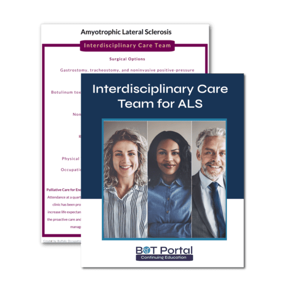 Interdisciplinary Care Team for ALS - Buffalo Occupational Therapy