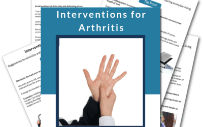 Interventions for Arthritis - Buffalo Occupational Therapy