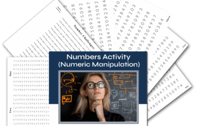 Number Activity (Therapist-Guided Numeric Manipulation)