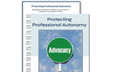 Protecting Professional Autonomy Handout