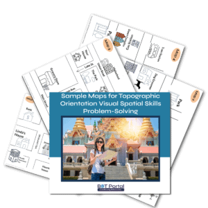 Sample Maps for Topographic Orientation Visual Spatial Skills Problem Solving - Buffalo Occupational Therapy
