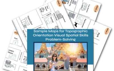 Sample Maps for Topographic Orientation Visual Spatial Skills Problem Solving - Buffalo Occupational Therapy