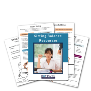 Sitting Balance Resources 
