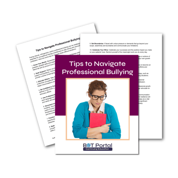 Tips to Navigate Professional Bullying - Buffalo Occupational Therapy
