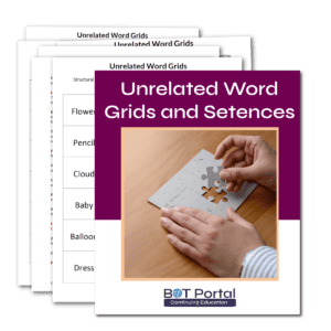 Unrelated Word Sentences 1 - Buffalo Occupational Therapy