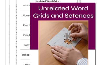 Unrelated Word Sentences 1 - Buffalo Occupational Therapy