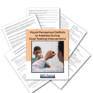 Visual Perceptual Deficits to Address During Dual Tasking Interventions - Buffalo Occupational Therapy