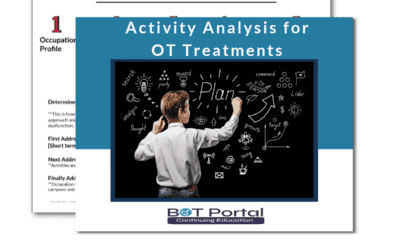 Activity Analysis for occupational therapy treatments