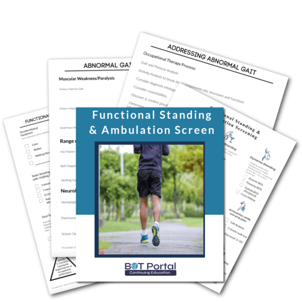 Functional Standing and Ambulation - Buffalo Occupational Therapy