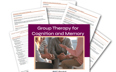 Group Therapy Ideas for Cognition Memory and Dual Tasking