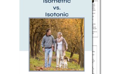 Isometric versus Isotonic Muscle Contractions