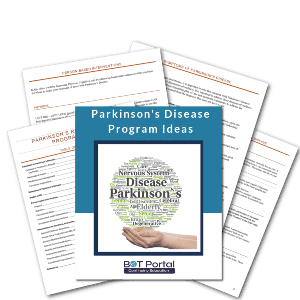 Parkinsons Disease Program Ideas - Buffalo Occupational Therapy